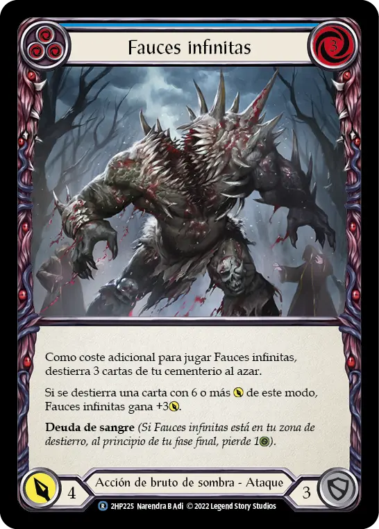 Card: Endless Maw (blu)