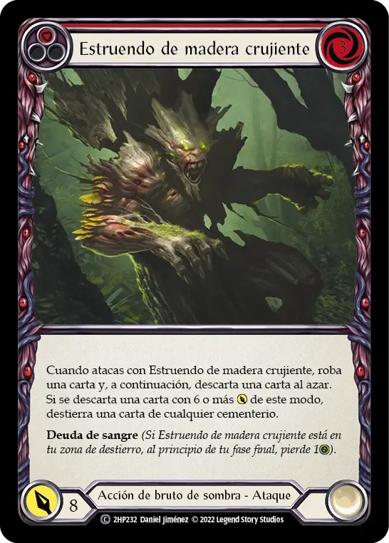 Card: Deadwood Rumbler (red)