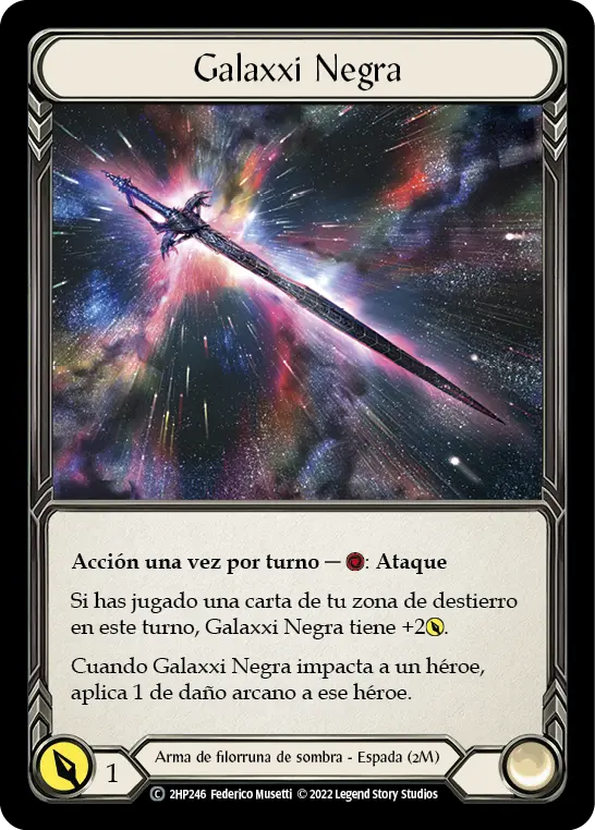 Card: Galaxxi Black