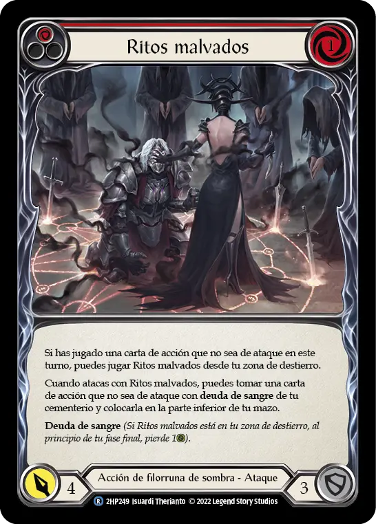 Card: Unhallowed Rites (red)