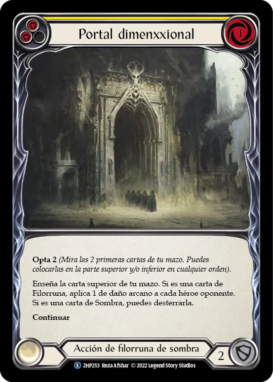 Card: Dimenxxional Gateway (yel)