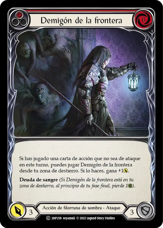 Card: Bounding Demigon (red)