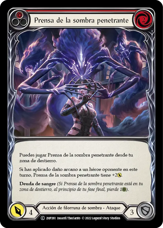 Card: Piercing Shadow Vise (red)