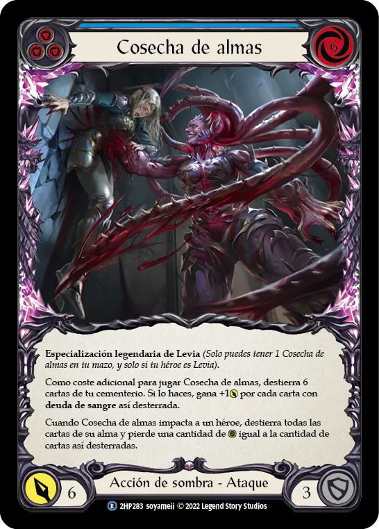 Card: Soul Harvest (blu)