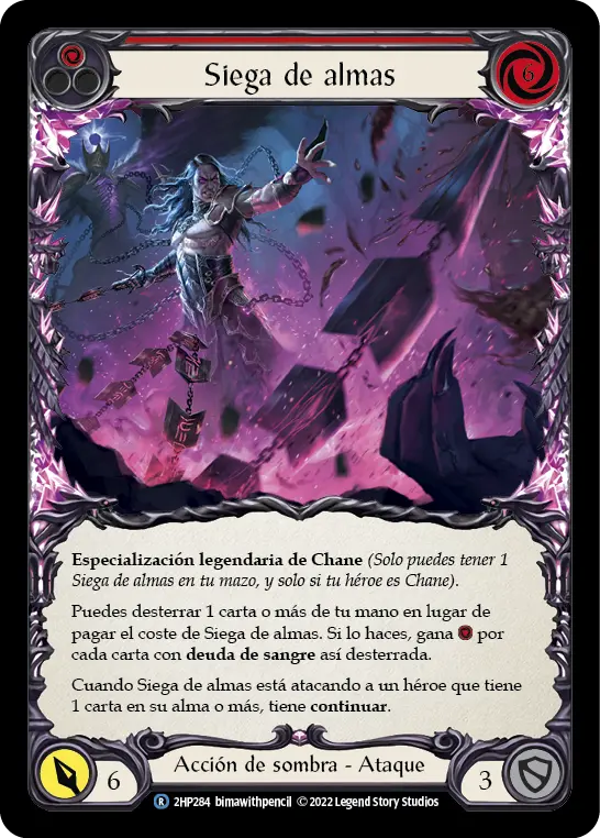 Card: Soul Reaping (red)