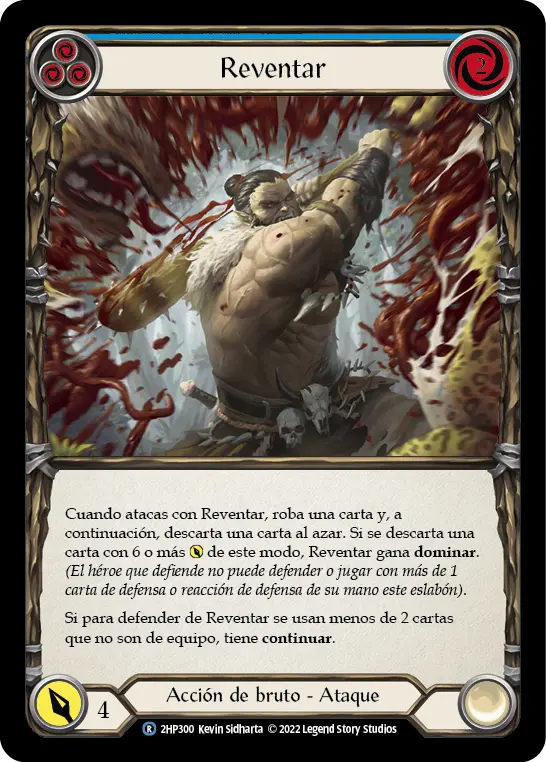 Card: Pulping (blu)