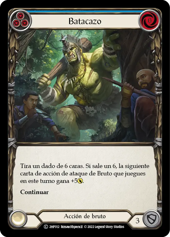 Card: Bad Beats (blu)