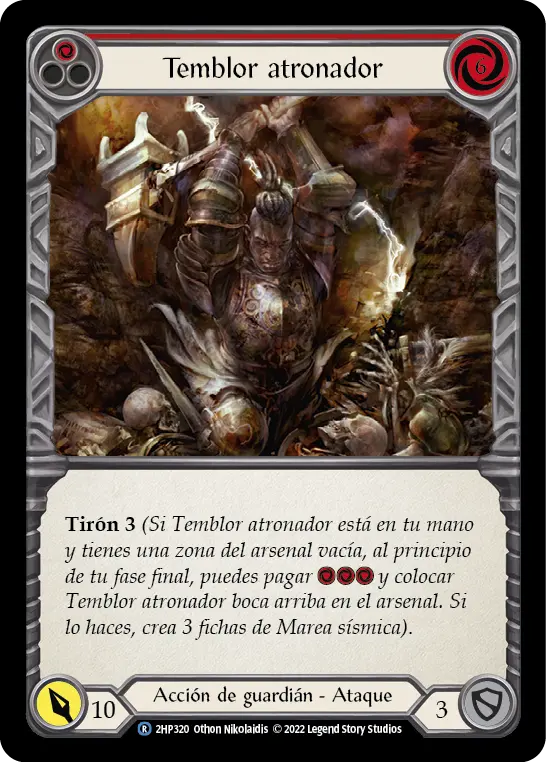 Card: Thunder Quake (red)