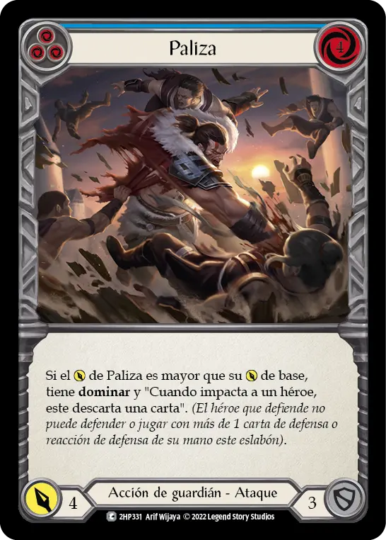 Card: Thump (blu)