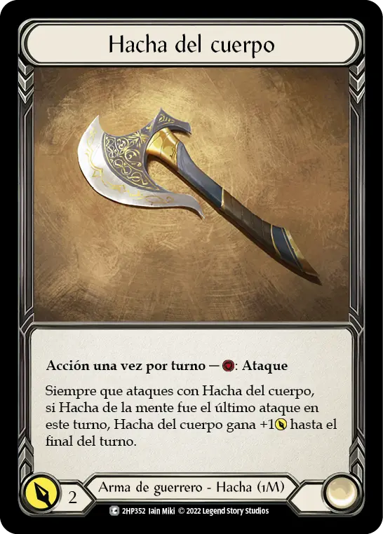 Card: Hatchet of Body
