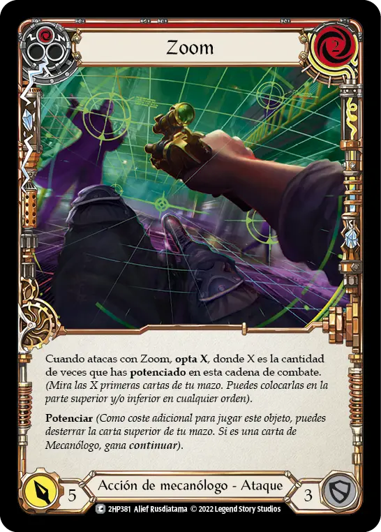 Card: Zoom In (red)