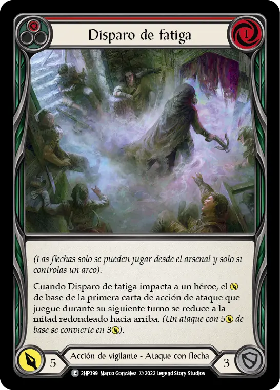 Card: Fatigue Shot (red)