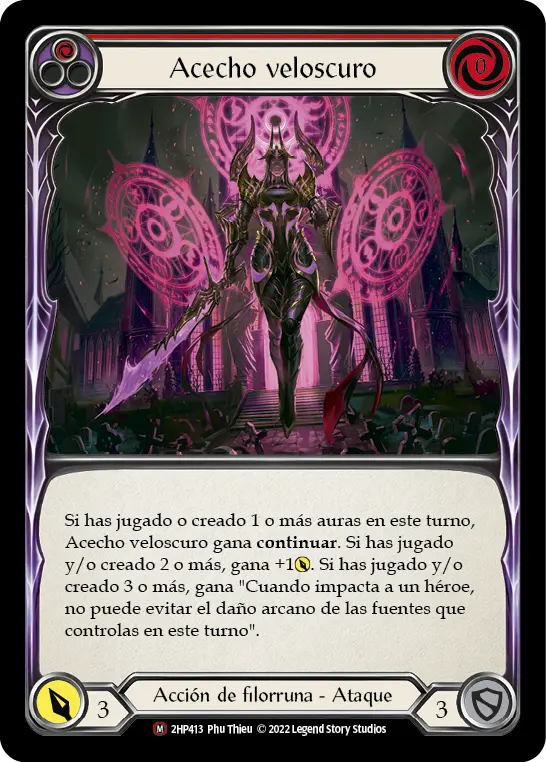 Card: Swarming Gloomveil (red)