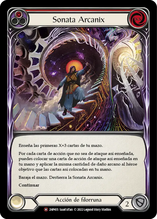 Card: Sonata Arcanix (red)