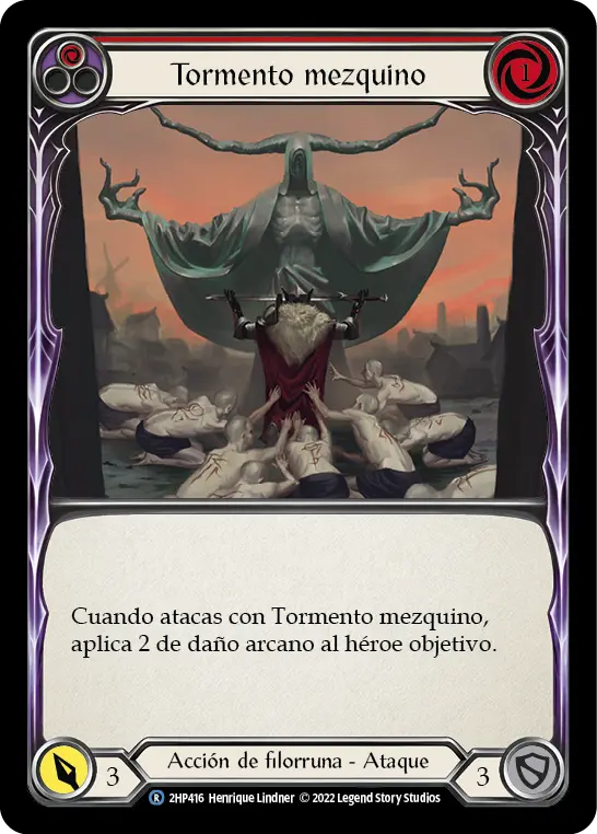 Card: Vexing Malice (red)