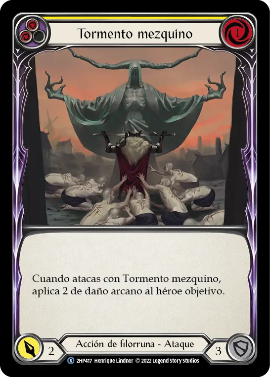 Card: Vexing Malice (yel)