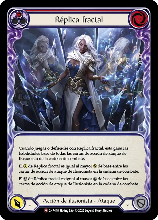 Card: Fractal Replication (red)