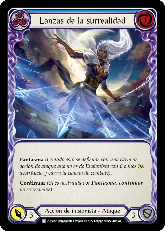 Card: Spears of Surreality (blu)