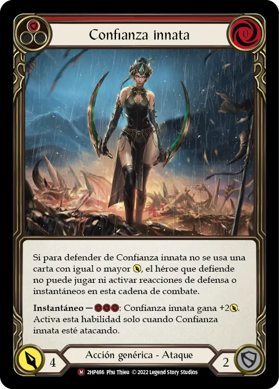 Card: Exude Confidence (red)