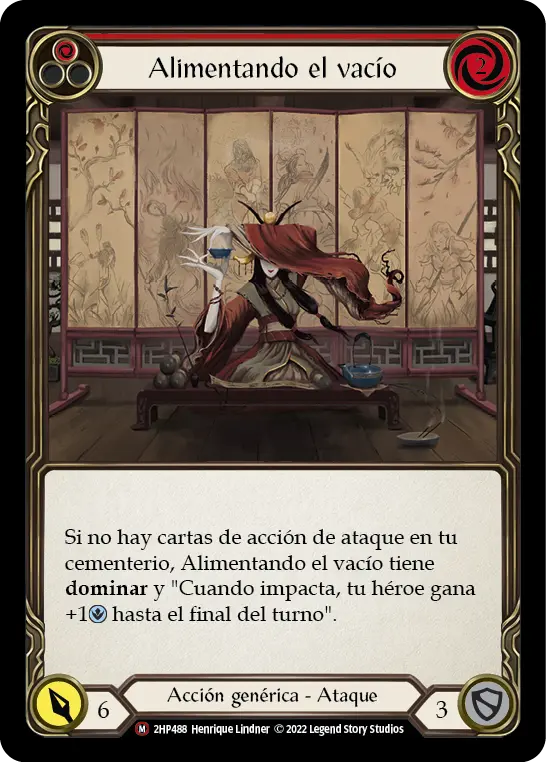 Card: Nourishing Emptiness (red)