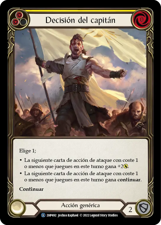 Card: Captain's Call (yel)