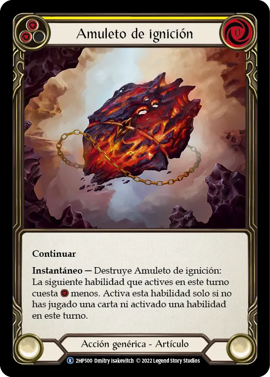 Card: Amulet of Ignition (yel)