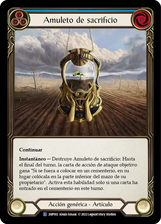 Card: Amulet of Oblation (blu)