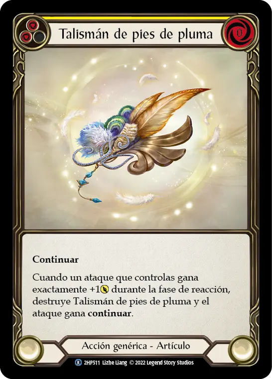 Card: Talisman of Featherfoot (yel)