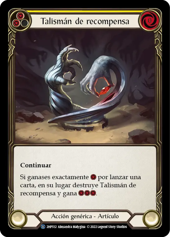Card: Talisman of Recompense (yel)