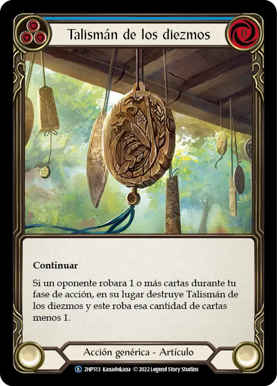 Card: Talisman of Tithes (blu)