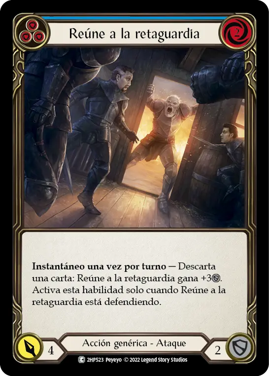 Card: Rally the Rearguard (blu)