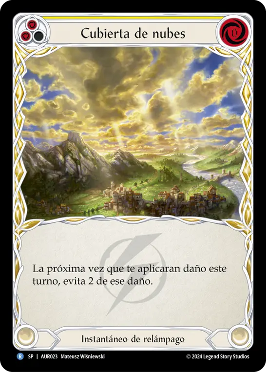 Card: Cloud Cover (yel)