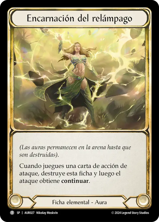 Card: Embodiment of Lightning