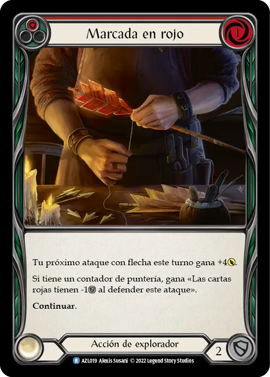 Card: Fletch a Red Tail (red)