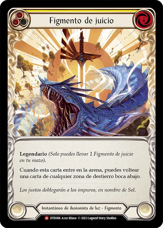 Card: Figment of Judgment (yel)