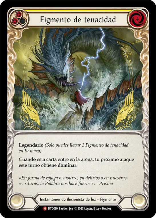 Card: Figment of Tenacity (yel)