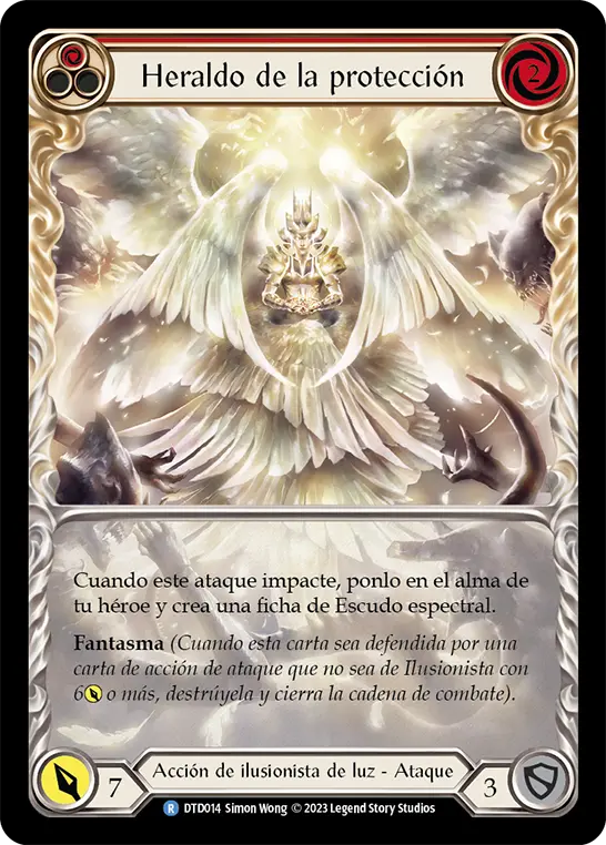 Card: Herald of Protection (red)