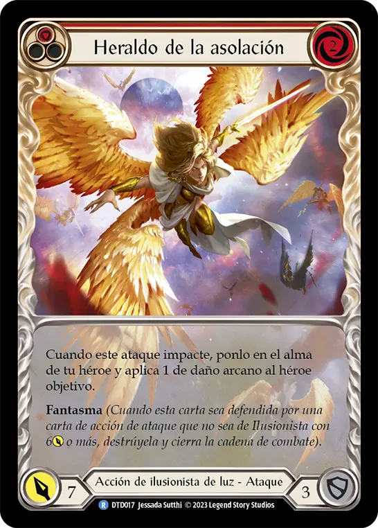 Card: Herald of Ravages (red)
