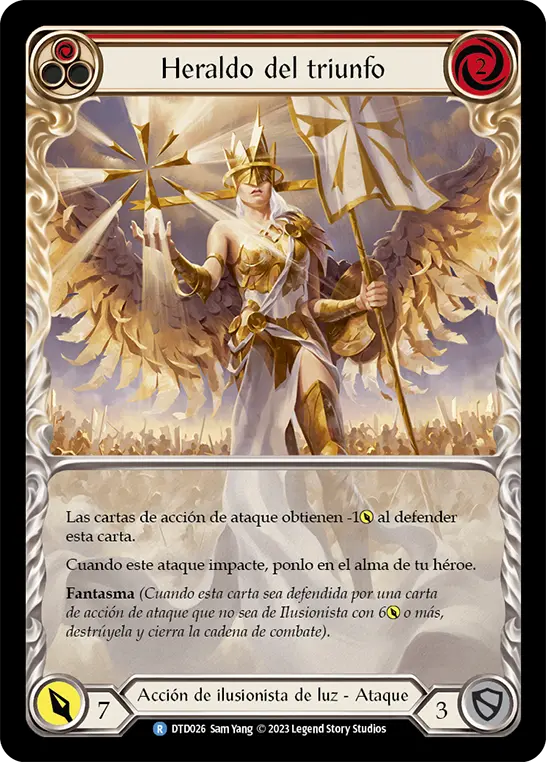 Card: Herald of Triumph (red)