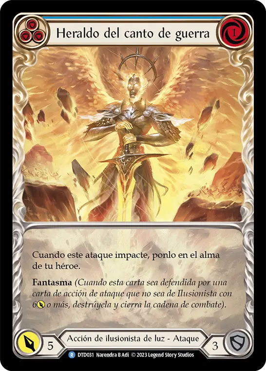 Card: Wartune Herald (blu)