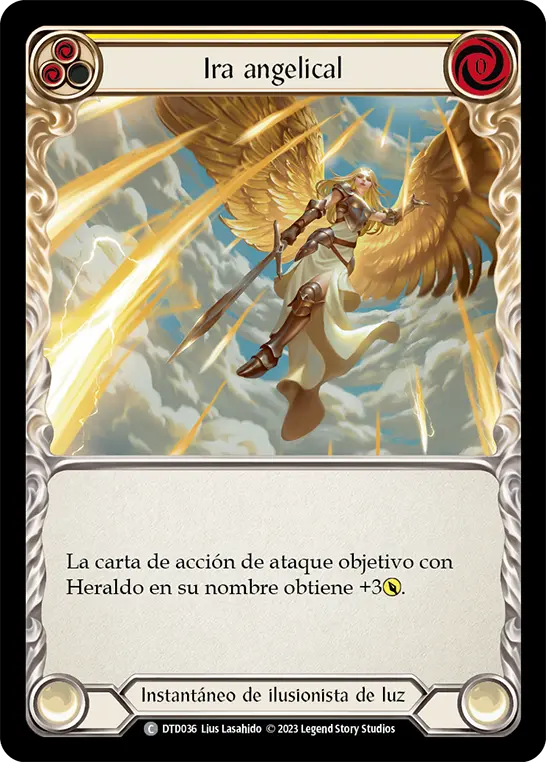 Card: Angelic Wrath (yel)