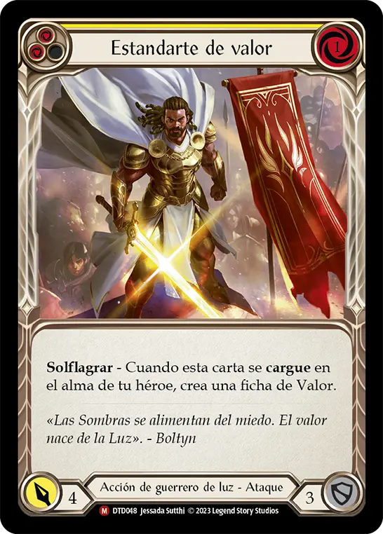 Card: Banneret of Courage (yel)