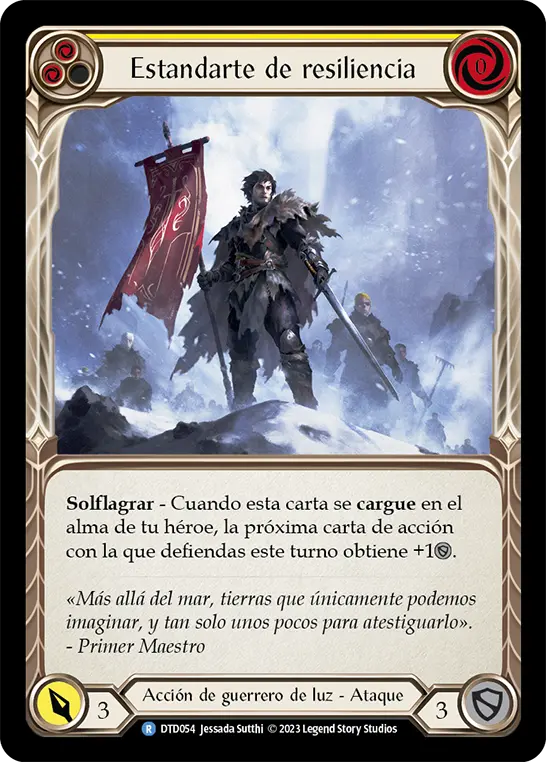 Card: Banneret of Resilience (yel)