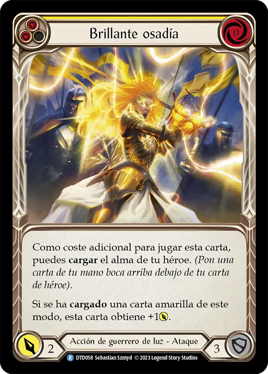 Card: Beaming Bravado (yel)