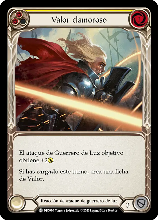 Card: Resounding Courage (yel)