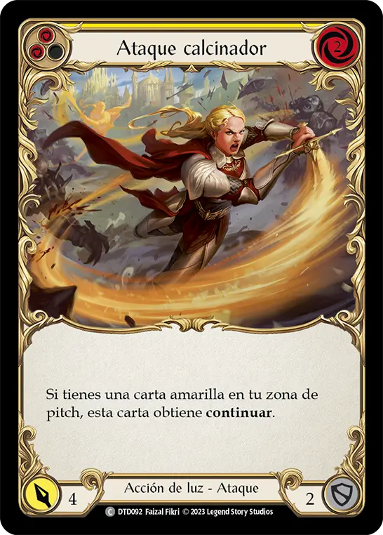 Card: Blistering Assault (yel)