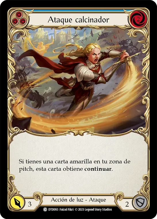 Card: Blistering Assault (blu)