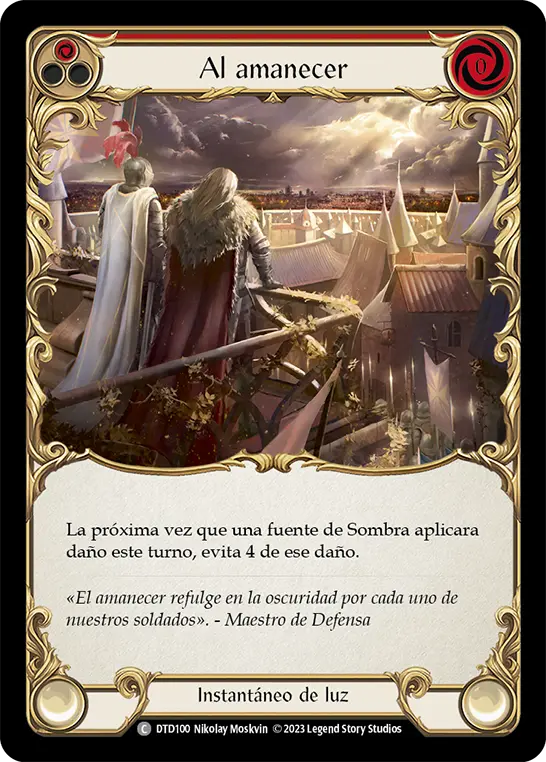 Card: Break of Dawn (red)