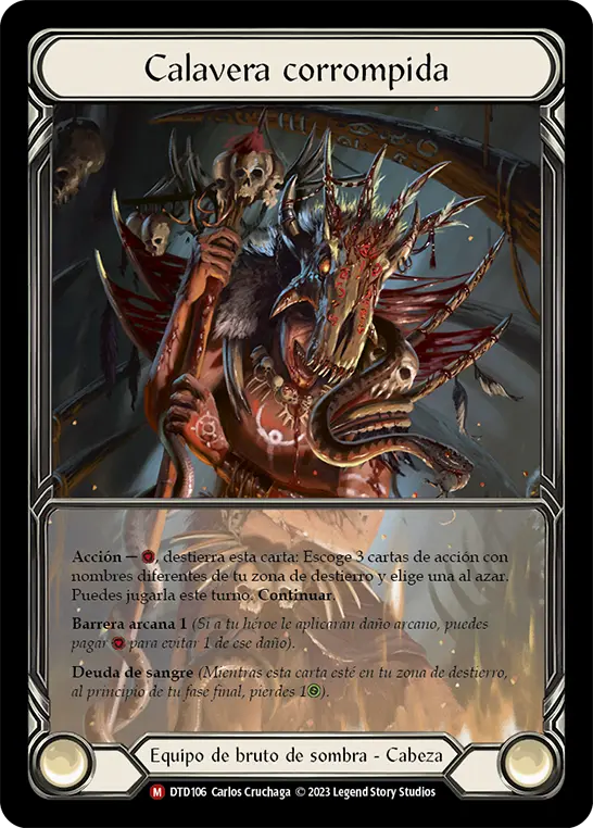 Card: Spoiled Skull