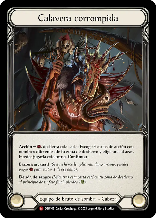 Card: Spoiled Skull
